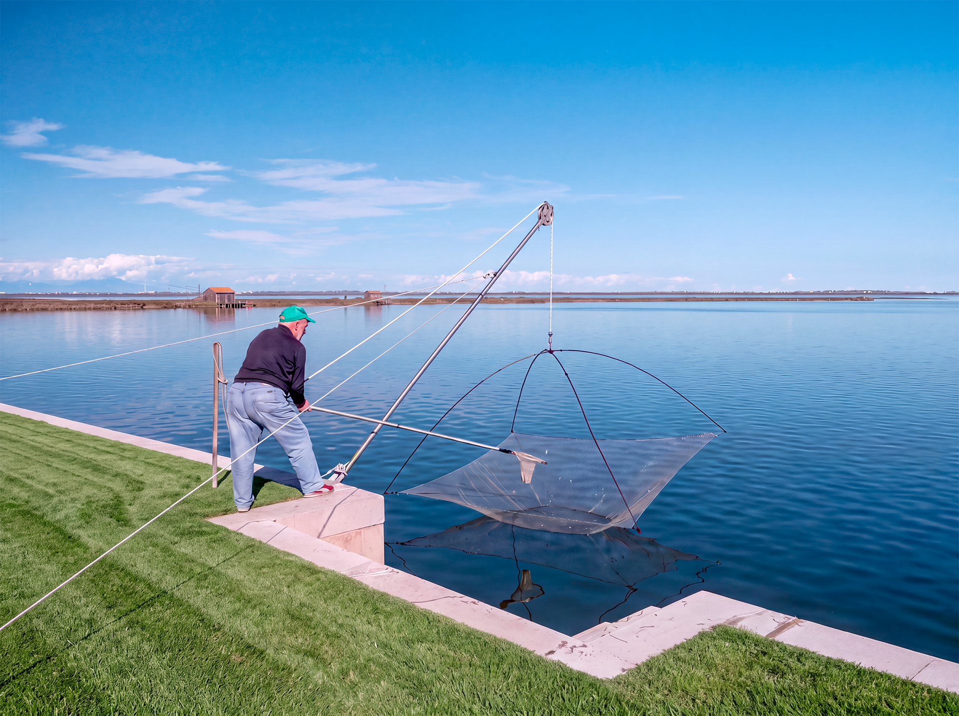 La pesca con il bilancino
